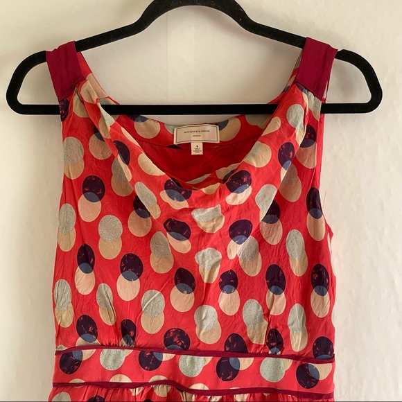 Moulinette Soeurs Silk Sleeveless Dress Size 6 - Picture 3 of 13
